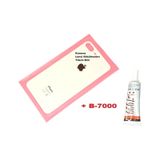Tkgz Apple Uyumlu iPhone 8 Plus Arka Pil Batarya Kapağı Cam+b-7000 Gold