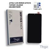 Tkgz General Mobile Gm 10 Uyumlu Lcd Ekran Dokunmatik Service Pack Lcd Ekran - Full Çıtalı + Tamir Seti