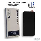 Tkgz General Mobile Gm 20 Uyumlu Lcd Ekran Dokunmatik Service Pack Lcd Ekran - Full Çıtalı + Tamir Seti