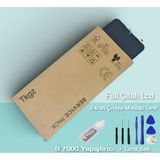 Tkgz - General Mobile Gm 22 Pro Uyumlu Lcd Ekran Dokunmatik Service Pack - Çıtalı- Montaj Seti + B-7000