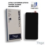Tkgz General Mobile GM 22 Uyumlu Lcd Ekran Dokunmatik SERVİCE PACK LCD Ekran - FULL ÇITALI + TAMİR
