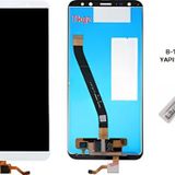 Tkgz - Huawei Mate 10 Lite Uyumlu Lcd Ekran Dokunmatik Orijinal Beyaz + B-7000