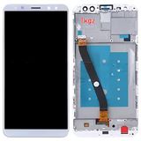 Tkgz - Huawei Uyumlu Mate 10 Lite Lcd Ekran Dokunmatik -A- Kalite Çıtalı Beyaz