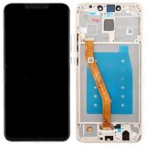 Tkgz - Huawei Uyumlu Mate 20 Lite Lcd Ekran Dokunmatik -A- Kalite Çıtalı Gold