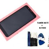 Tkgz Huawei Y7 2018 Lcd Ekran Dokunmatik (B-7000+Tamir Seti) SİYAH