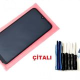 Tkgz Huawei Y7 2019 Lcd Ekran Dokunmatik Sıyah (Cıtalı Tamır Setı)