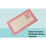 Tkgz - İphone 14 Pro Arka Pil Batarya Kapağı - Cam Kapak Geniş Lens Deliği - Gold