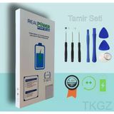 Tkgz - İphone 14 Pro - Batarya Pil Sıfır Güçlendirilmiş+ Tamir Seti - Realpower