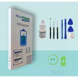 Tkgz - İphone 14 Pro Max - Batarya Pil Sıfır Güçlendirilmiş + Tamir Seti + B-7000 - Realpower