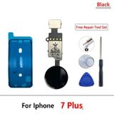 Tkgz İphone 7 Plus Home Tusu Toz Batni Tamir Seti Tikim Sıyah