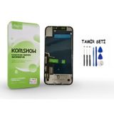 Tkgz İphone XR Uyumlu Lcd Ekran Dokunmatik - KORLSHOW Lcd + Tamir Seti