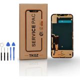 Tkgz - İphone Xr Uyumlu Servicepack Lcd Ekran Dokunmatik + Tamir Seti