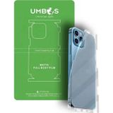 Tkgz Nubia Red Magic 11 AİR Uyumlu Full Arka Kapmala Ultra İnce Esnek Ekstra Koruma MAT - UMBOS