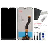 Tkgz - Samsung Galaxy A10 - Sm-A105 Uyumlu Lcd Ekran Dokunmatik Orijinal + B-7000 + Tamir Seti