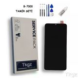 Tkgz Samsung Galaxy A10 - Sm-A105 Uyumlu Lcd Ekran Dokunmatik Service Pack Lcd Ekran + B-7000 + Tamir Seti