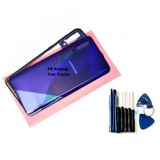 Tkgz Samsung Galaxy A30s (A307) Full Orj Kasa Arka Pil Batarya Kapagi (Tamır Setı) Mavı