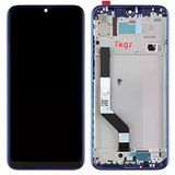 Tkgz - Xiaomi Redmi Note 7 Lcd Ekran Dokunmatik Mavi Full Çıtalı
