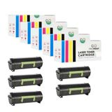 Tkprint Lexmark Ms710 Ms810 52D5h00 Siyah 5 Adet Muadil Toner 25000 Sayfa