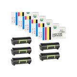 Tkprint Lexmark Mx711dthe Mx711de 62D5h00 Siyah 5 Adet 25000 Sayfa Muadil Toner