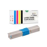 Tkprint Oki C332 46508735 Mavi Muadil Toner 3000 Sayfa Mc363