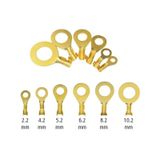 TKS-2.5 4.2 MM Sarı Topraklama Terminal Kablo Pabuç (500'Lü Paket)