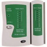 Tkz 2345 Network Tester RJ11 RJ45 Cat Otomatik Veya Manuel Olarak Pin Sinyalleri Taranabilir Her Bir Tel Için LED Internet Kontrol Test Cihazı
