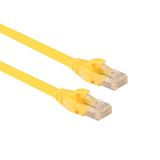 Tkz Lunatic 3 METRE SARI Cat6 Rj45 Lan Kablosu UÇLARI FABRİKASYON TAKILI Bilgisayar Modem İnternet Ethernet Kablosu (SARI, 3 METRE)
