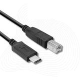 Tkz Lunatic 7049 3 Metre Type C To Usb Yeni Nesil Printer Yazıcı Tarayıcı Ara Bağlantı Kablosu