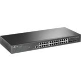 TL-SG3428X, Jetstream 24-Port Gigabit L2+ Managed Switch With 4 10GE Sfp+ Slots