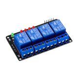 TLS Robotik 4 Kanal LED Göstergeli 5V Röle Kartı