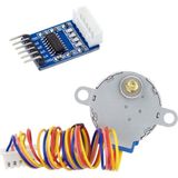 TLS Robotik 5V 4 Fazlı Step Motor ve ULN2003 Mavi Sürücü Kartı