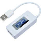 TLS Robotik Dc 3-7V USB Voltmetre Ampermetre Göstergeli Mobile Şarj Kapasite Test Edici