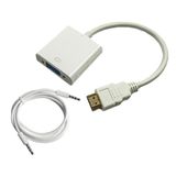 TLS Robotik HDMI To VGA Dönüştürücü (Audio Çıkış ile Birlikte)