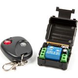 TLS Robotik Kablosuz 433MHZ 12V 1 Kanallı Röle Modülü (Uzaktan Kumanda Ile Birlikte)