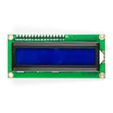 TLS Robotik LCD1602 2x16 LCD Ekran (IIC/I2C Haberleşmeli ve Mavi Arka Işıklı)