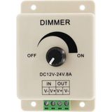 Tls Robotik LED Dimmer Dc 12V 24V 8A Ayarlanabilir Parlaklık Kontrolü - Genel - Çok Renkli