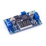 TLS Robotik LM2596 LM2596S Güç Modülü, LED Voltmetre Dijital Ekranlı DC-DC Ayarlanabilir Kademeli Güç Kaynağı Modülü