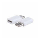 TLS Robotik Micro USB Type-C Dönüştürücü Beyaz Micro USB To Type-C Çevirici