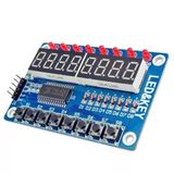 TLS Robotik TM1638 8 Butonlu 8 Kırmızı LED Display Modülü