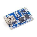 TLS Robotik TP4056 Akım Korumalı 1A Lipo Batarya Şarj Modülü (Mini Usb)