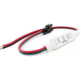 TLS Robotik WS2811 WS2812B LED Işık Şeridi için 5-24V Mini 3 Tuşlu LED Kontrol Cihazı