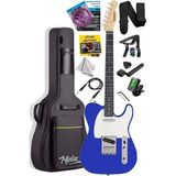 TLX-50BL Tele Kasa Maple Klavye 2 Single-Coil Manyetik Elektro Gitar