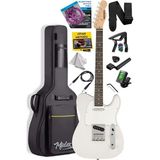 TLX-50WH Tele Kasa Gül Klavye 2 Single-Coil Manyetik Elektro Gitar