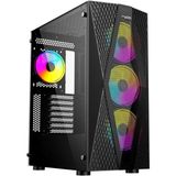 TM-210XL-P1 KP650P 4X12CM Rgb Fan 650W Mesh Gaming (Oyuncu) Kasa