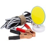 Tm-24 Cob Ledli 13 Watt Akü Maşalı 4 Metre Kablolu Taşınabilir Seyyar Panel Lamba - Renkli