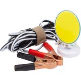 Tm-24 Cob Ledli 13 Watt Akü Maşalı 4 Metre Kablolu Taşınabilir Seyyar Panel Lamba