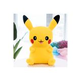tm tech marketi Pikaçu Pokemoon peluş oyuncak pamuk süper yumusak doldurulmus oyuncak ithal kumaş TM -35cm
