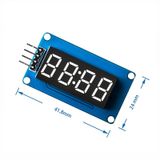 TM1637 4 Hane 4 Digit Dijital Seri 7 Segment Ekran Saat IIC