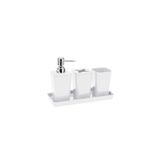 Tmall Home Design Banyo Seti 4 Prç.Beyaz-101418