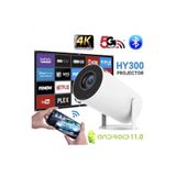 TMAX HY300 MİNİ PROJEKSİYON 4K 720P -ANDROİD 11 SİSTEM -OTOMATİK ODAKLAMA